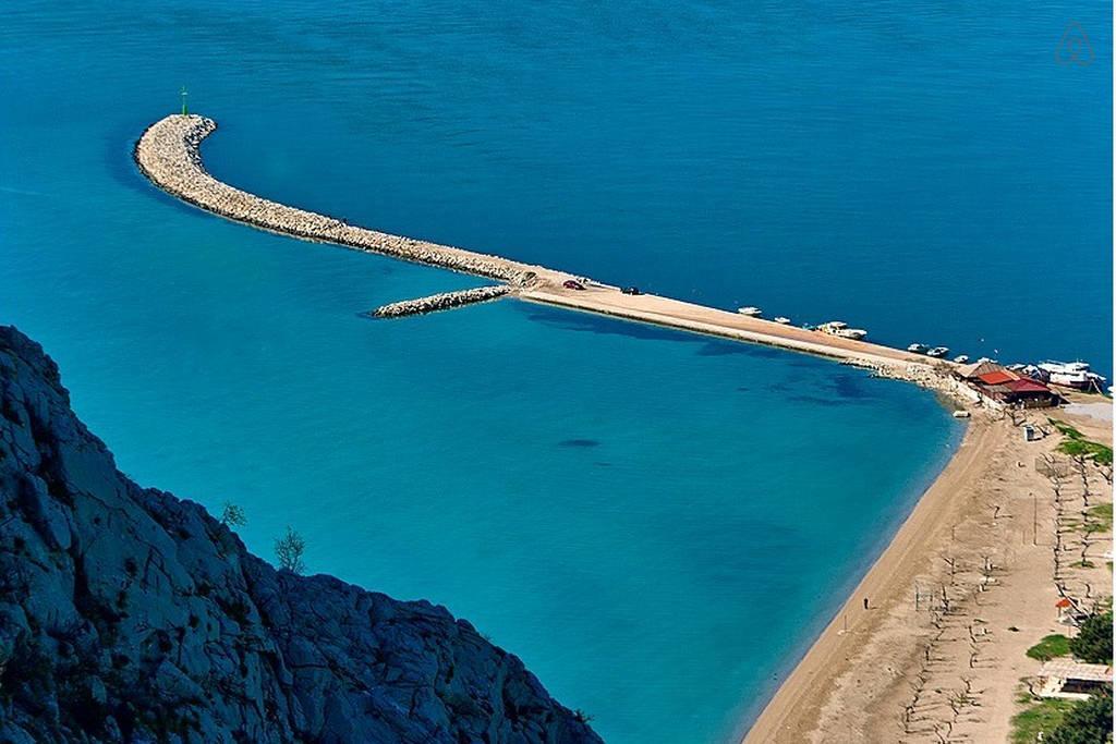 Apartman Horizont Lägenhet Omiš Exteriör bild