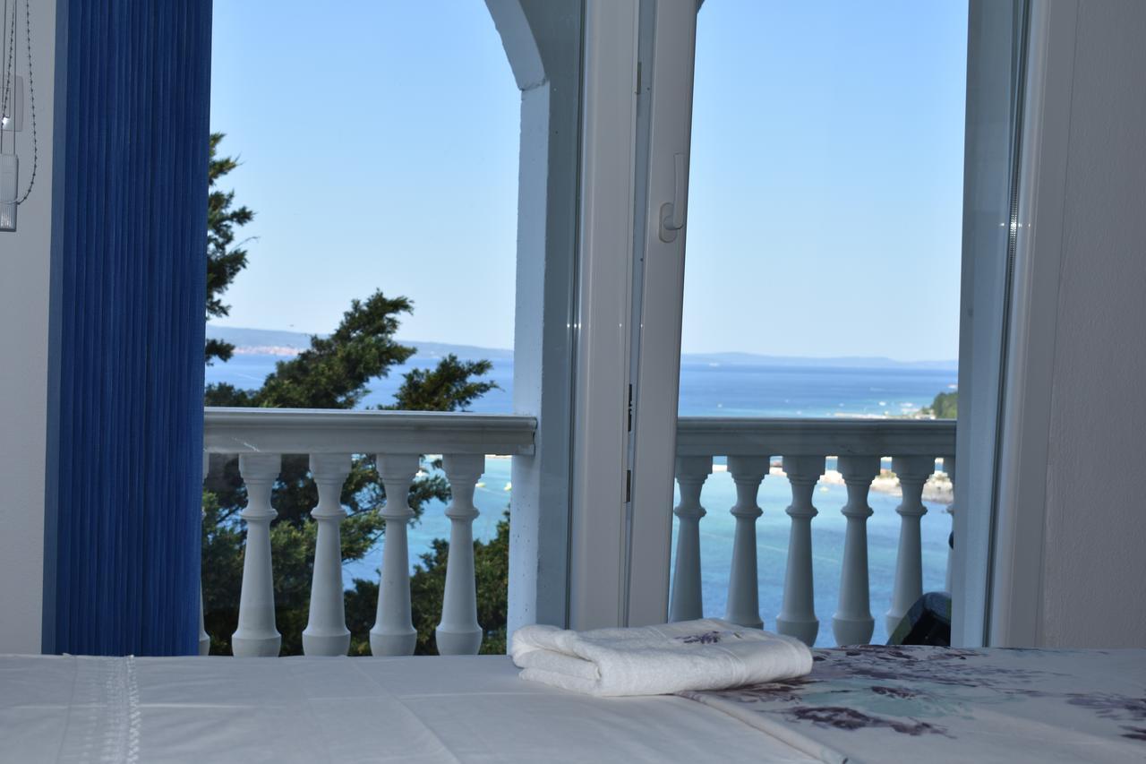 Apartman Horizont Lägenhet Omiš Exteriör bild